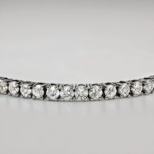 Amaya Signature Tennis Bracelet Round Lab Diamond G/VS 2ct, 3ct or 4ct - Image 3