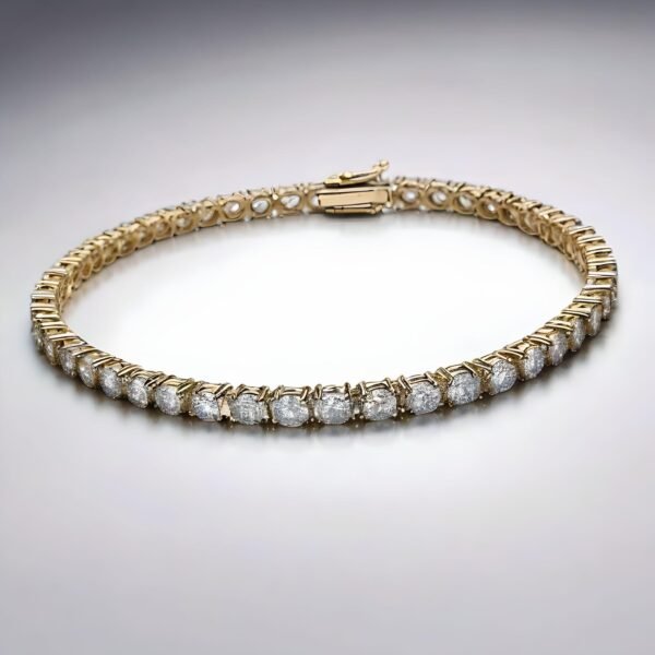 Amaya Signature Tennis Bracelet Round Lab Diamond G/VS 2ct, 3ct or 4ct