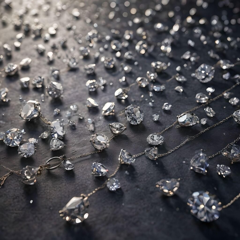 lab diamond necklaces amaya diamonds london